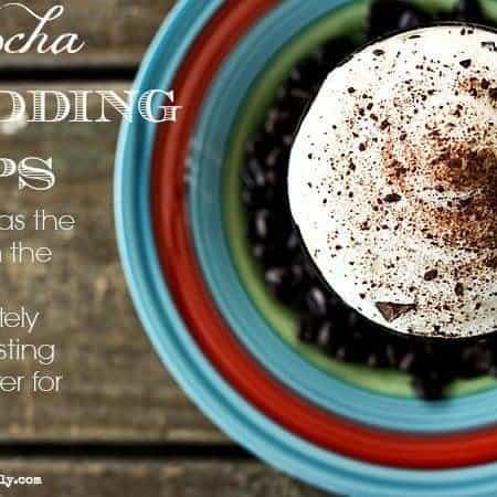 Mocha Pudding Cups. Easy & From Scratch! foodiewithfamily.com