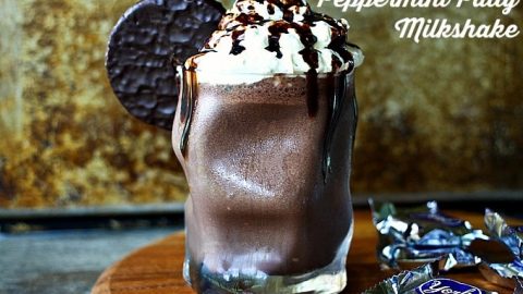 Peppermint Patty Milkshakes A Blendtec Giveaway