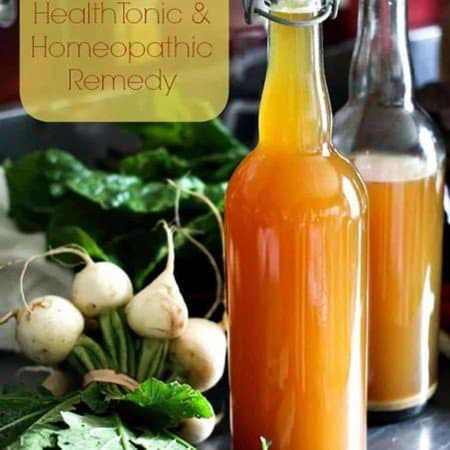 Fire Cider: Savoury sweet infused vinegar that makes a fantastic dressing AND health tonic/homeopathic remedy.