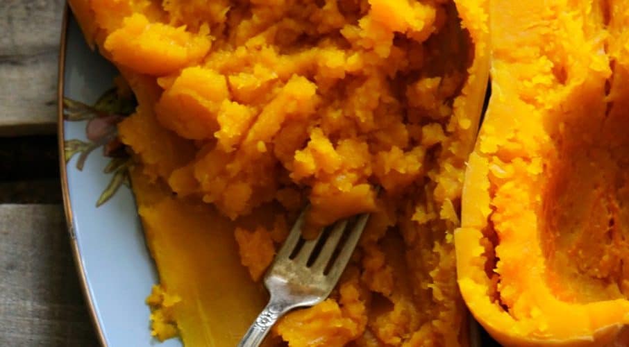 Use your slow-cooker to roast butternut squash.Easiest Method to Cook a Butternut Squash: No knives needed! foodiewithfamily.com