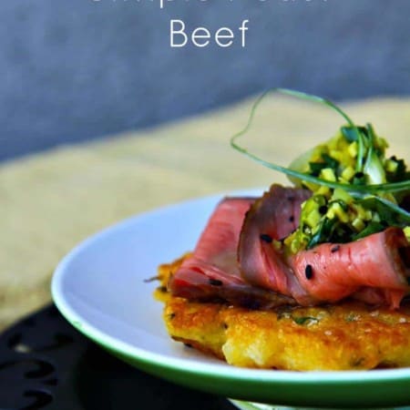 Easy to make, impressive Korean Inspired Simple Roast Beef