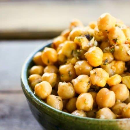 Marinated Chickpea Salad from foodiewithfamily.com