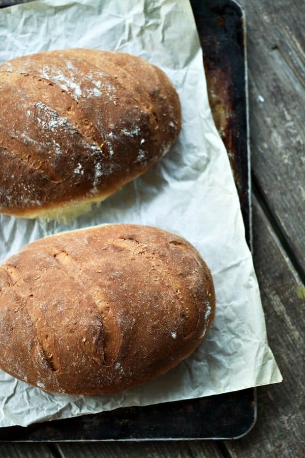 One Hour Swedish Limpa Bread {orange and fennel scented rye} from foodiewithfamily.com