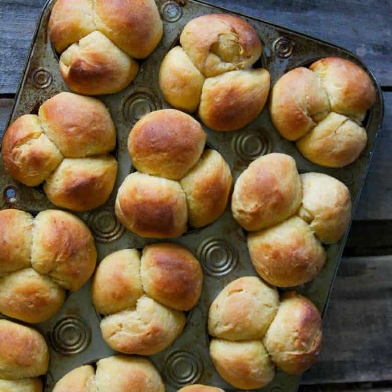Simple, Perfect Sweet Potato Dinner Rolls from foodiewithfamily.com #JCPAmbassador #BH #ad