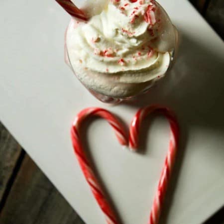 Holiday Candy Cane Silk Steamer made with Silk Cashewmilk from foodiewithfamily.com #SilkCashew