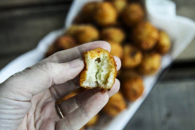 Cheesy Jalapeno Potato Poppers made in partnership with the US Potato Board