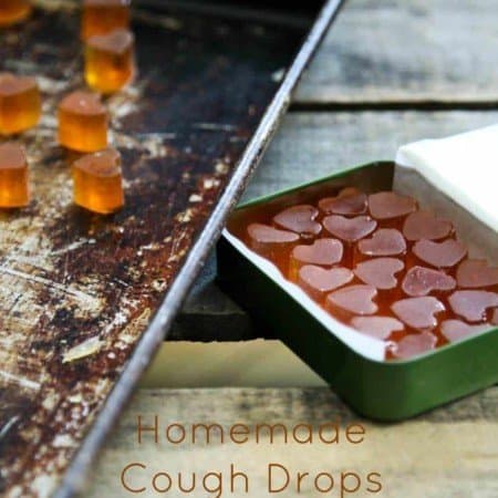 Homemade Cough Drops {lozenges} with lemongrass + ginger from foodiewithfamily.com