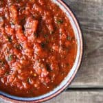 You can have fresh Restaurant Style Chipotle Salsa in 5 minutes flat from foodiewithfamily.com