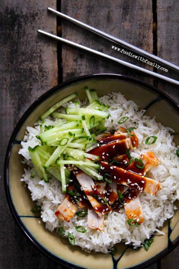 Simple Slow Cooker Korean Style Barbecue Pork on Foodiewithfamily.com