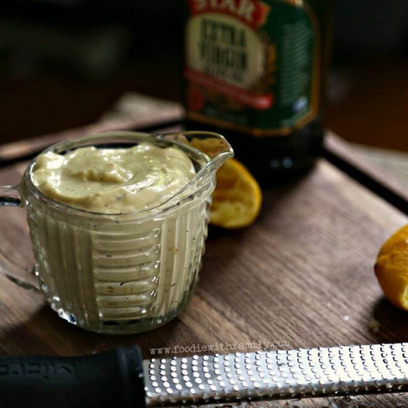 Thick Caesar Dressing {Caesar Mayonnaise}