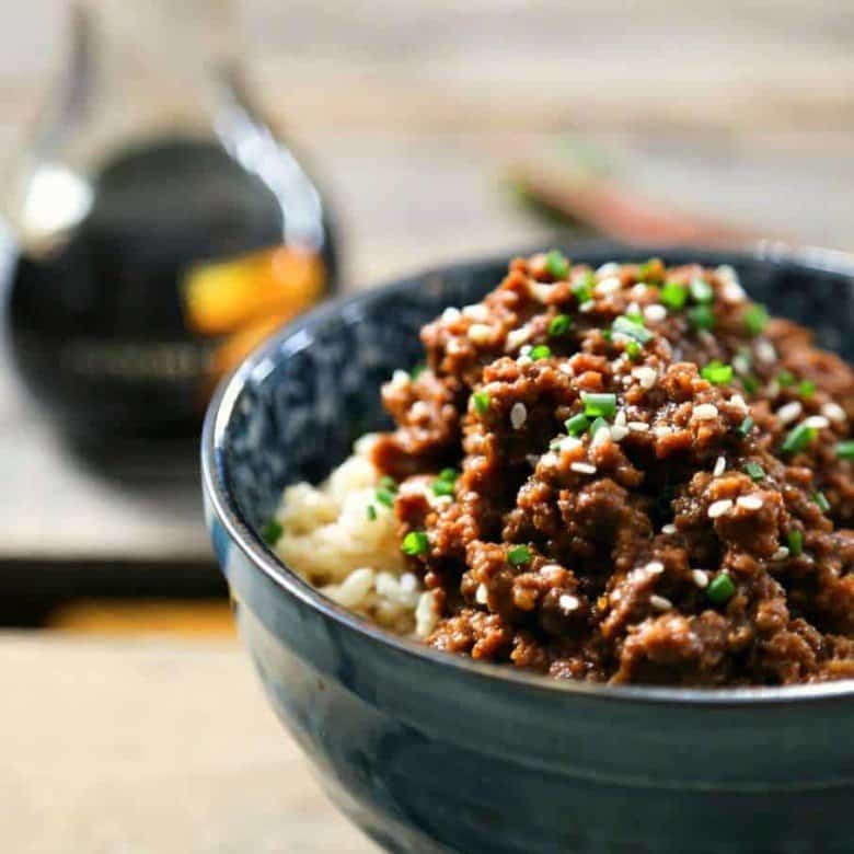 15 Minute Korean Style Beef. Slightly spicy and somewhat sweet, with a taste reminiscent of bulgogi from foodiewithfamily.com