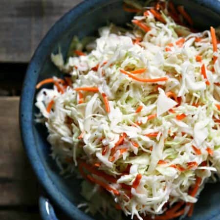 Classic Southern Style Buttermilk Coleslaw