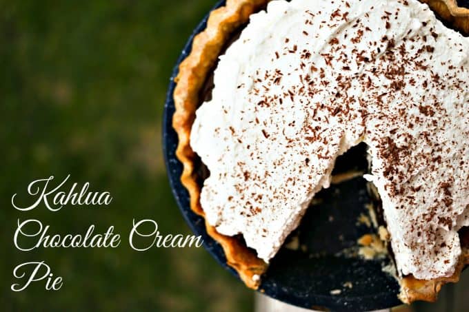 Kahlua Chocolate Cream Pie