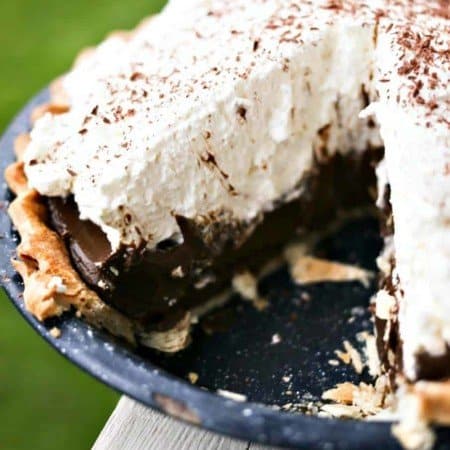 Kahlua Chocolate Cream Pie