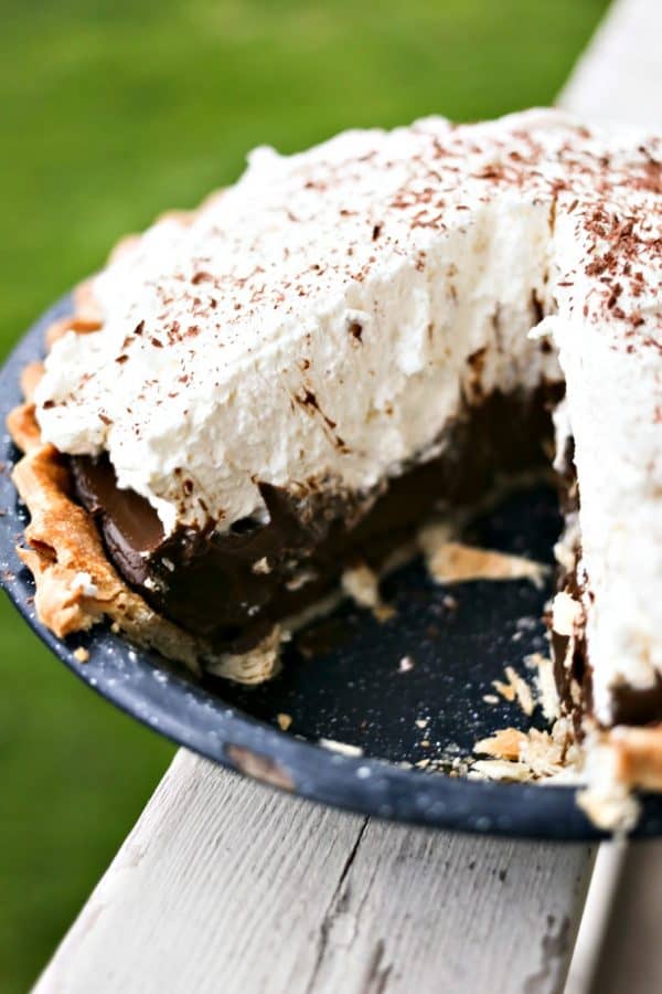 Kahlua Chocolate Cream Pie