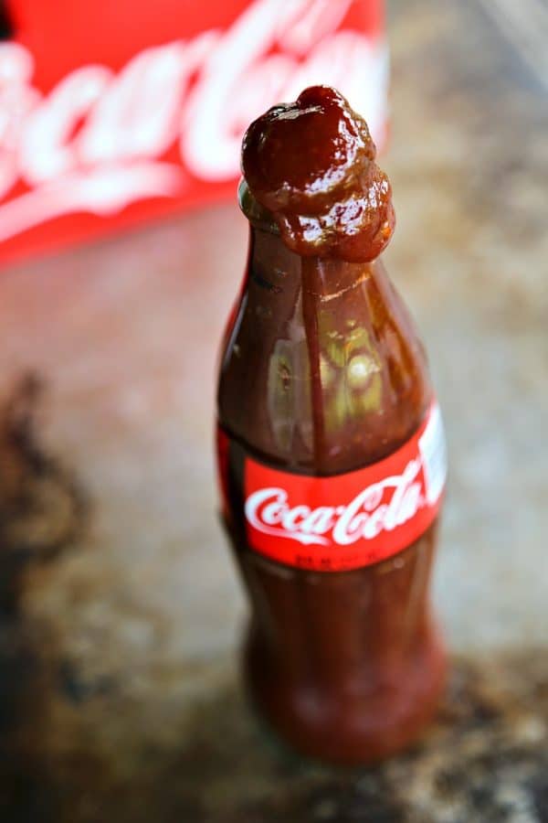 Smoky, tangy, spicy, thick, and sweet, this Bold Coca-Cola Barbecue Sauce is everything you want in a barbecue sauce and is as easy as can be to boot!