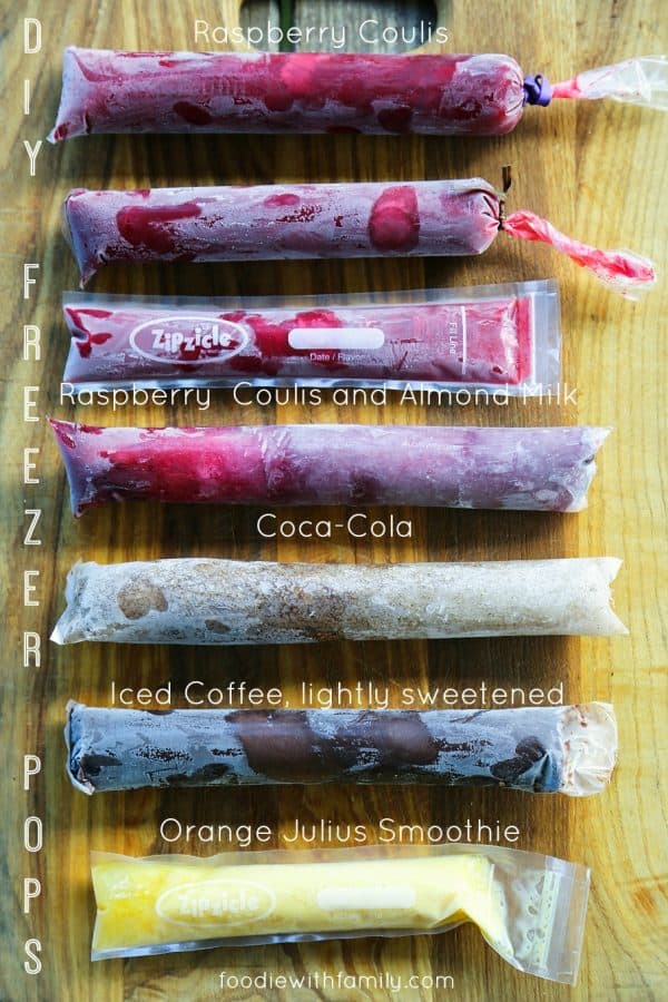 DIY Freezer Pops {Ice Pops} from foodiewithfamily.com