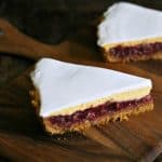 Rhubarb Cheesecake Pie for #DairyMOOnth #sponsored