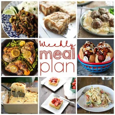 Weekly Meal Plan Week 3