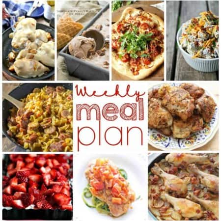 Easy Meal Plan Week 6 from foodiewithfamily.com