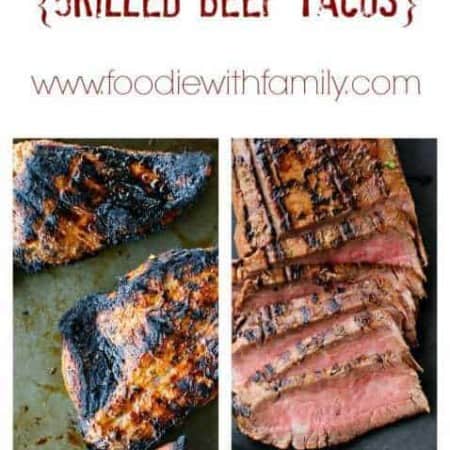 Carne Asada Tacos {Grilled Beef Tacos}