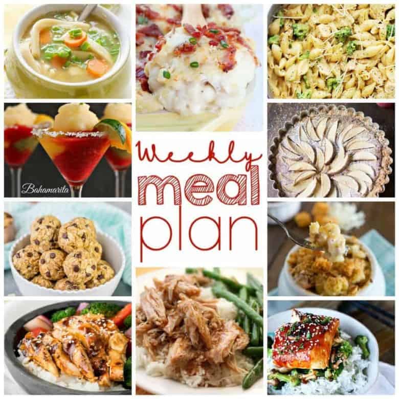 Easy Meal Plan Week of September 21st from foodiewithfamily.com