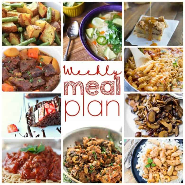 The Easy Meal Plan for September 21st through the 27th from foodiewithfamily.com