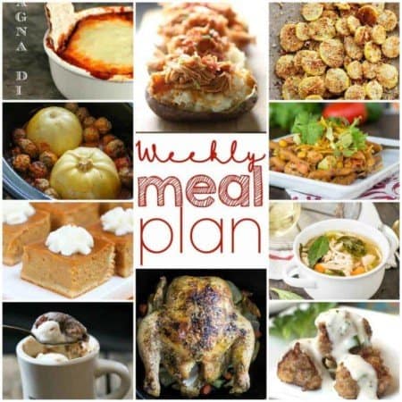 Easy Meal Plan Week of September 14th through the 21st from foodiewithfamily.com.