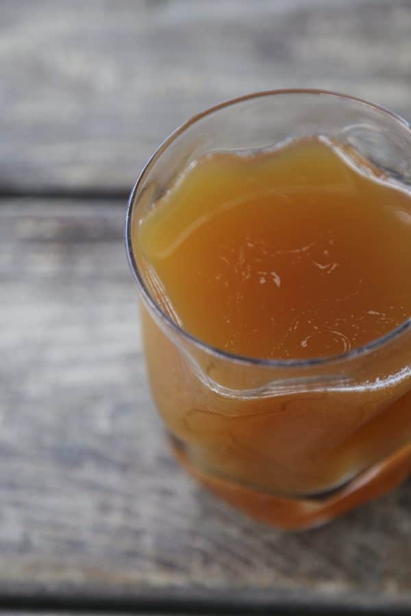 Hot Maple Bourbon Apple Cider without whipped cream