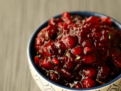 Spicy Cranberry Sauce Recipe