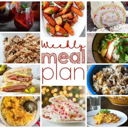 Easy Weekly Meal Plan from foodiewithfamily.com November 23-29