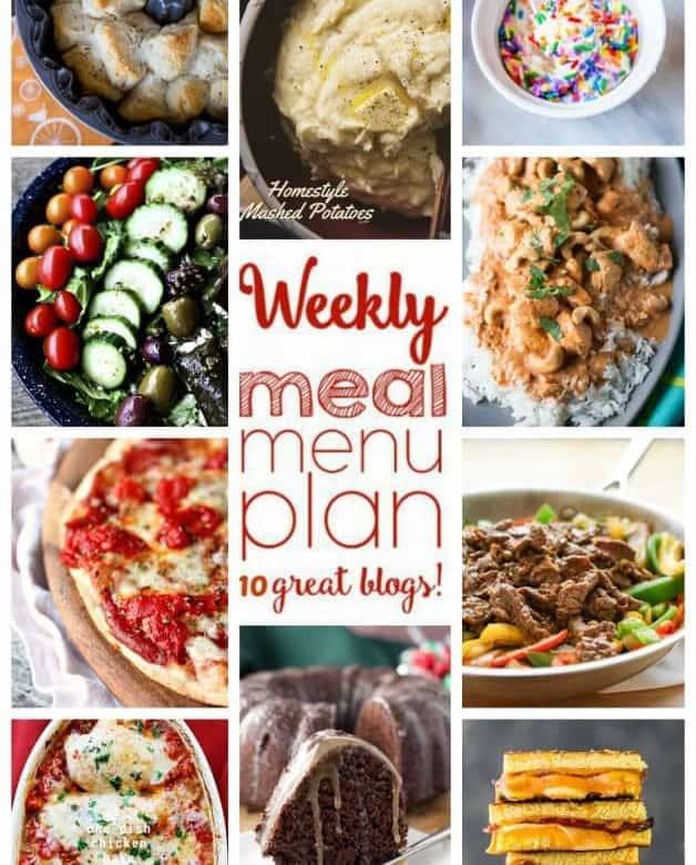 Easy Meal Plan Week 26 from foodiewithfamily.com