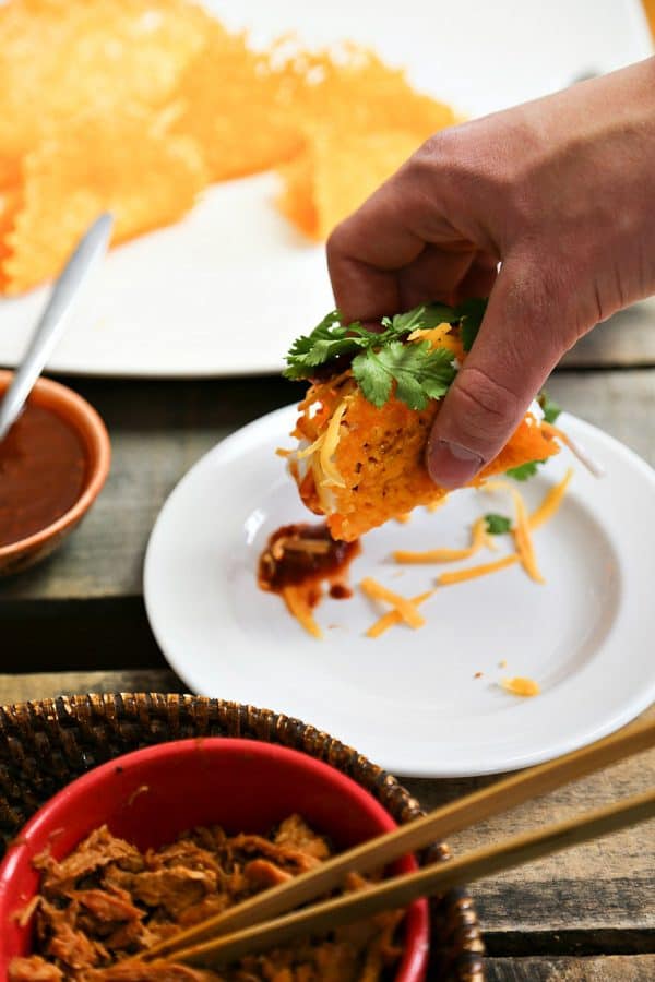 Cheddar Pure Cheese Taco Shells from foodiewithfamily.com