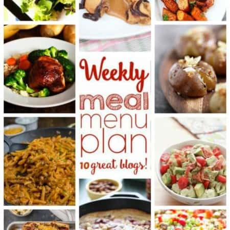 Easy Meal Plan Week 31