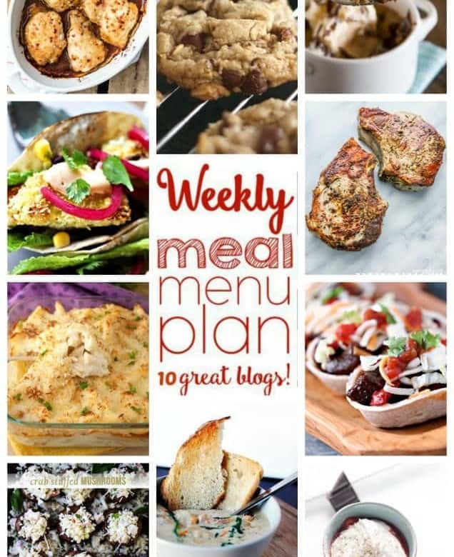 Easy Meal Plan Week 30 from foodiewithfamily.com
