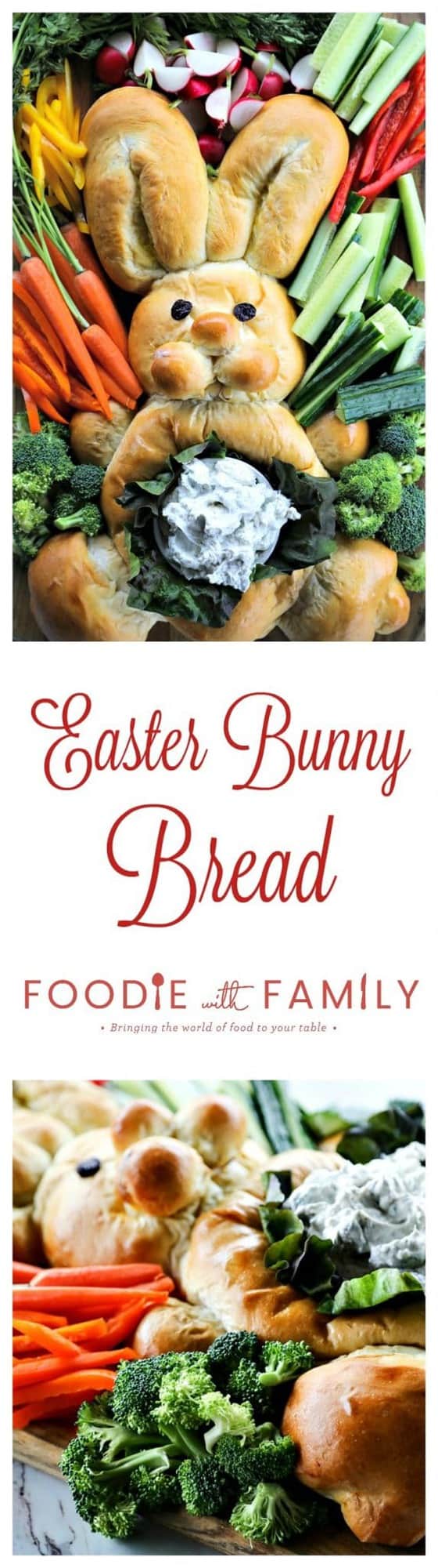 Add the tradition of Easter Bunny Bread to your Easter celebrations; kids and adults alike love it! Bonus: this post has a video tutorial showing how to form the bunny bread!