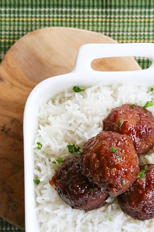 Old Fashioned Ham Balls: tender, salty-and-sweet, tangy, easy, and oh-so-craveable!