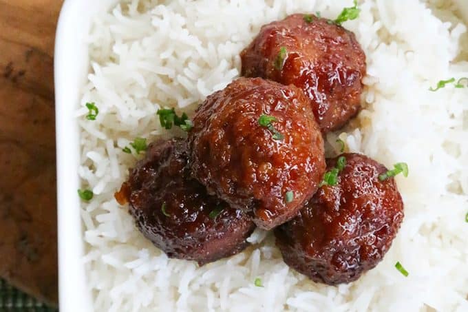 Old Fashioned Ham Balls: tender, salty-and-sweet, tangy, easy, and oh-so-craveable!