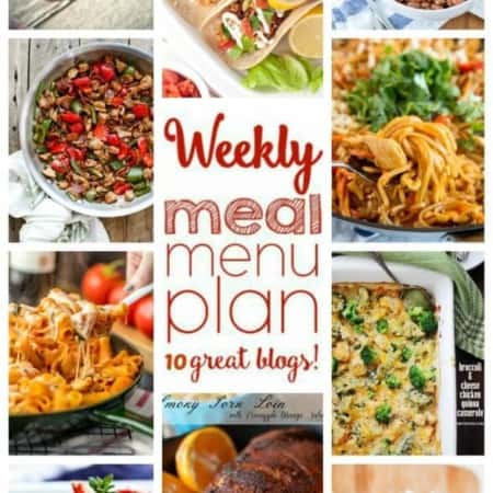 Easy Weekly Meal Plan Week 38 from foodiewithfamily.com and friends
