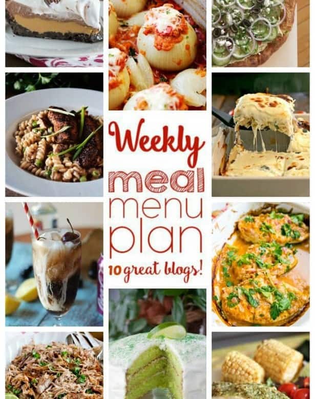 Easy Meal Plan Week 41