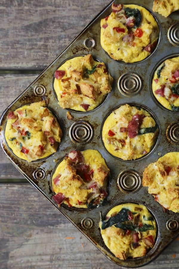 Ham and Egg Muffin Cups from foodiewithfamily.com