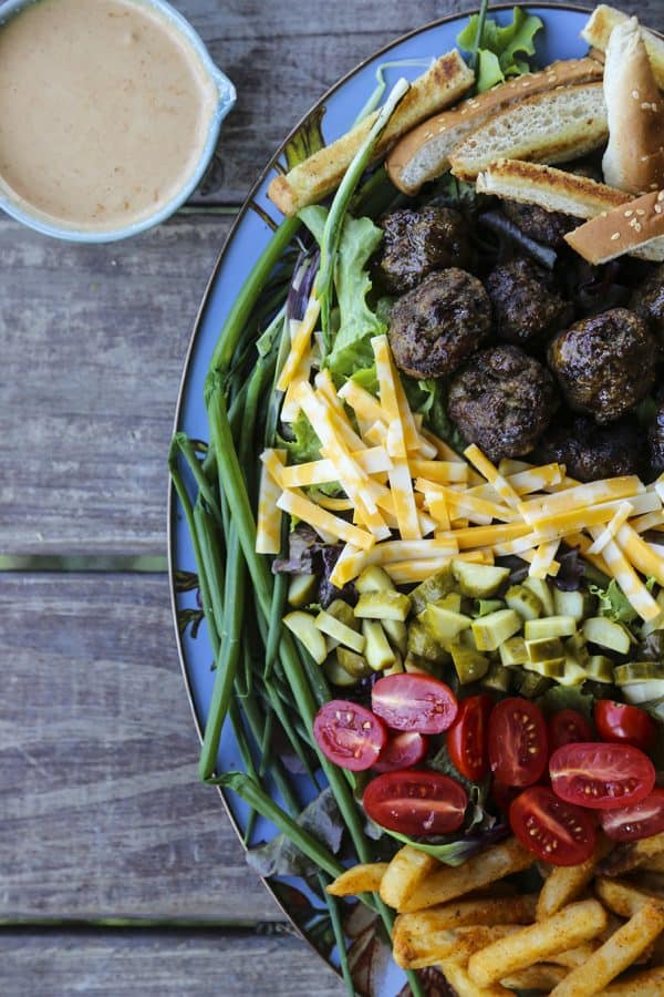 Cheeseburger Salad {Foodie with Family}