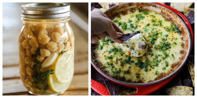 Choose Your Own Adventure Beans and Mega Melty Bean Dip from Not Your Mama's Canning Book by Rebecca Lindamood aka Foodie with Family