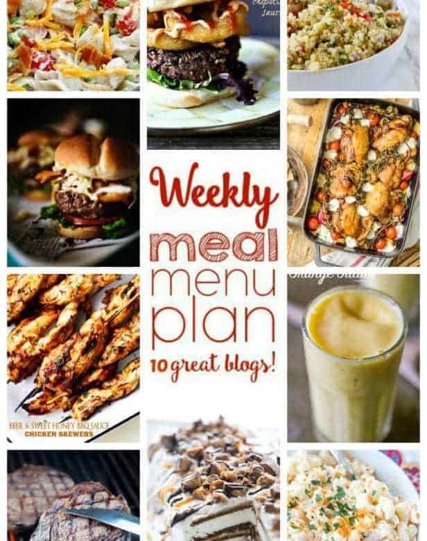 Easy Meal Plan Week 50 from foodiewithfamily.com and friends