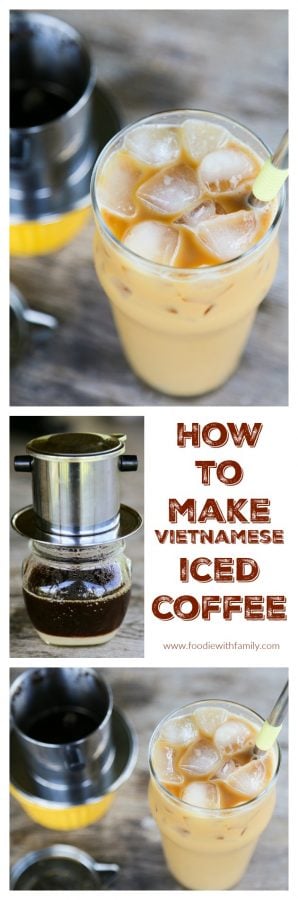 How to Make Vietnamese Iced Coffee with foodiewithfamily