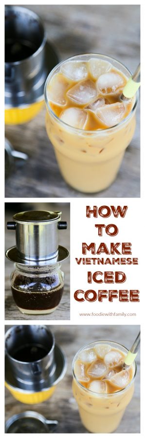 How to Make Vietnamese Iced Coffee with foodiewithfamily