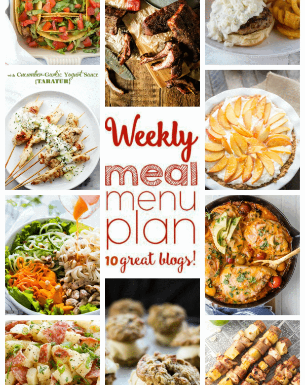 Easy Meal Plan Week 56 from foodiewithfamily and friends.