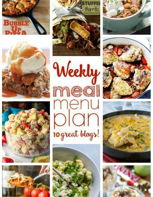 Easy Meal Plan Week 63 from Foodiewithfamily and friends.