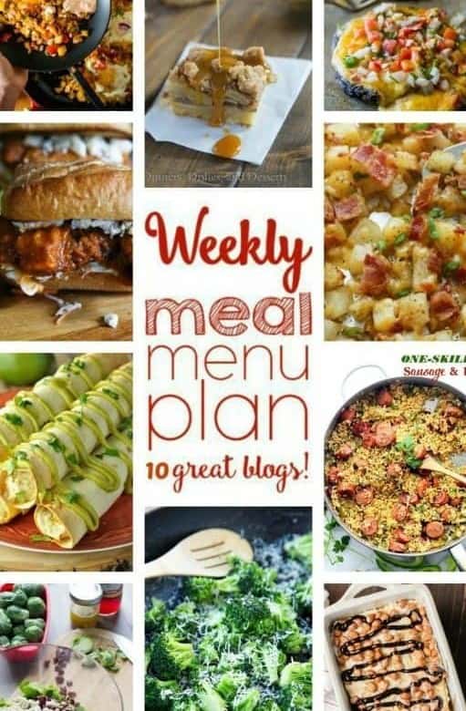 Easy Meal Plan Week 62 from foodiewithfamily and friends