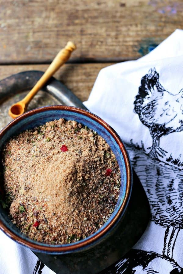 Cranberry Dry Rub Spice Blend for poultry, venison, beef, pork, fish, and vegetables.